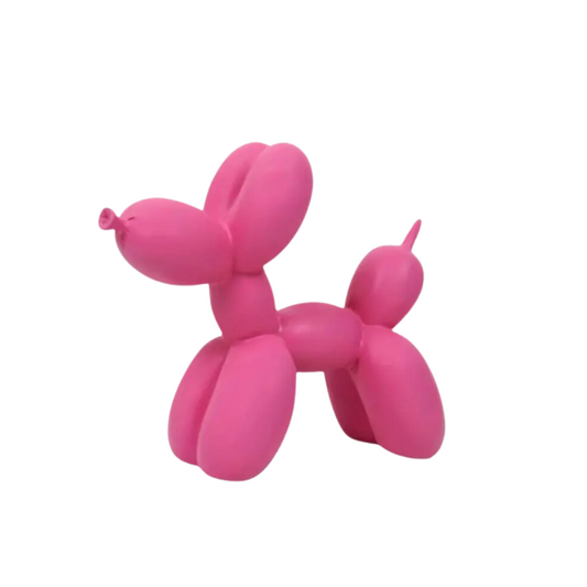 Balloon Dog - цикламена фигура