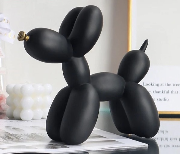 Balloon Dog Черна фигурка