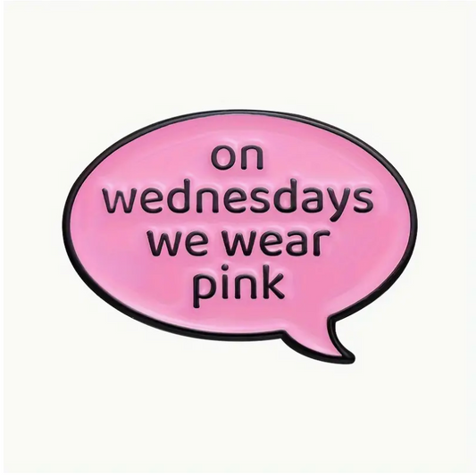 On Wednesdays We Wear Pink Пин