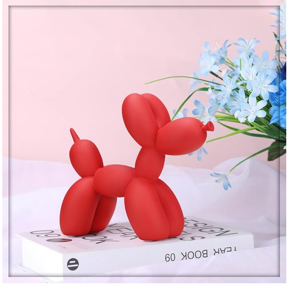 Balloon Dog фигура - червена