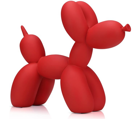 Balloon Dog фигура - червена