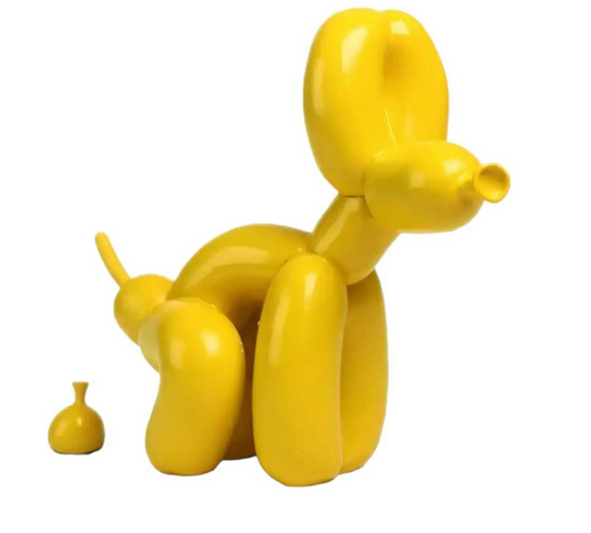 Pooping Dog Фигура - Yellow